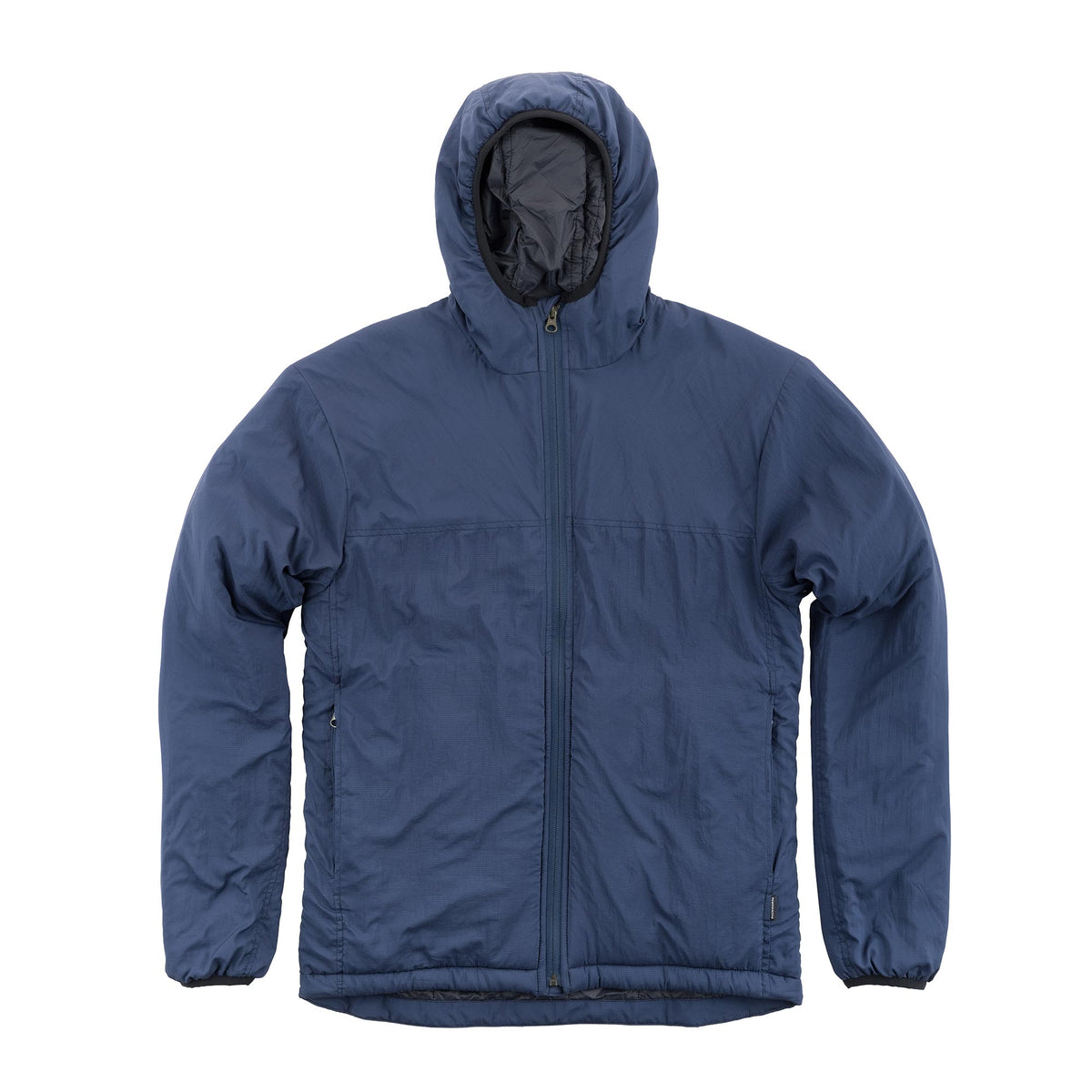 Men's Full Zip Rain Jacket with Hood - Cloud