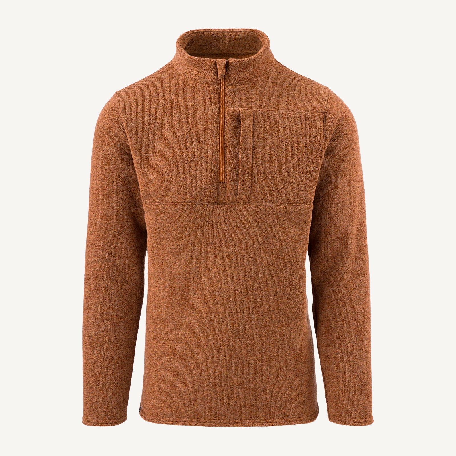 Merino Wool Fleece Men s Powder Quarter Zip Duckworth